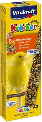 Vitakraft Kanarie Kracker Honing 2 IN 1 - Best4pets.nl