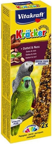 Vitakraft Papegaai Kracker Fruit/Noot 2 IN 1 - Best4pets.nl