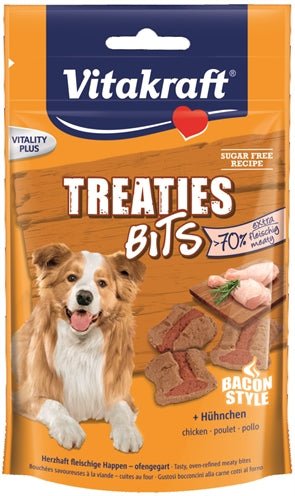 Vitakraft Treaties Bits Kip 120 GR - Best4pets.nl