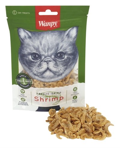 Wanpy Freeze Dried Shrimp 20 GR - Best4pets.nl