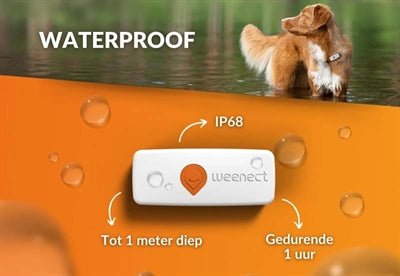 Weenect Tracker Hond Wit - Best4pets.nl