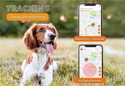 Weenect Tracker Hond Wit - Best4pets.nl