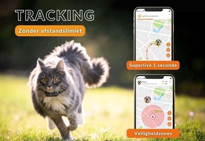 Weenect Tracker Kat Zwart - Best4pets.nl