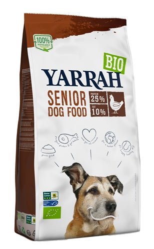 Yarrah Dog Biologische Brokken Senior 10 KG - Best4pets.nl