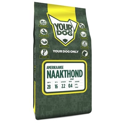 Yourdog Amerikaanse Naakthond Pup - Best4pets.nl