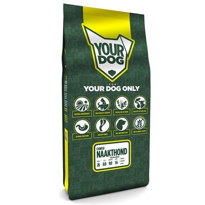 Yourdog Chinese Naakthond Volwassen - Best4pets.nl