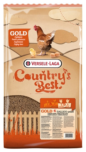 Versele-Laga Country's Best Gold 4 Gallico Pelletlegkorrel 5 KG Default Title