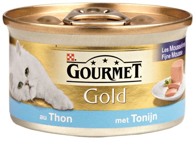 Gourmet Gold Fijne Mousse Tonijn 85 GR (24 stuks) Default Title