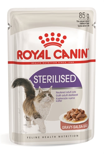 Royal Canin Feline Sterilised In Gravy 12X85 GR Default Title