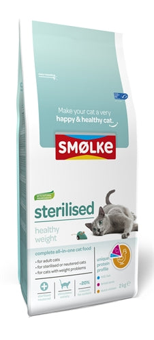 Smolke Cat Sterilised Weight Control 2 KG Default Title