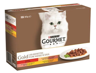 Gourmet Gold 12-Pack Fijne Hapjes 12X85 GR Default Title