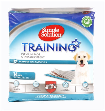 Simple Solution Puppy Training Pads 14 ST 54X57 CM (385837)