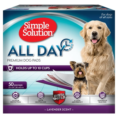 Simple Solution All Day Premium Dog Pads 50 ST Default Title