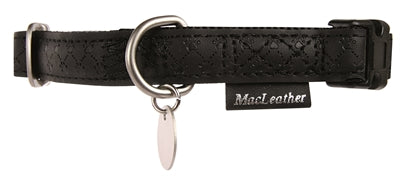Macleather Halsband Zwart 15 MMX20-40 CM (391688)