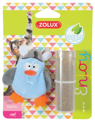 Zolux Piraat Eend Met Catnip Blauw 6X1X7 CM