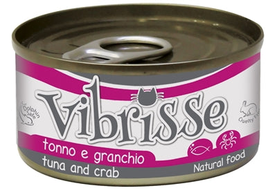 Vibrisse Cat Tonijn / Krab 70 GR (24 stuks) Default Title