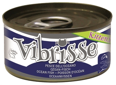 Vibrisse Kittens Cat Oceaanvis 70 GR (24 stuks) Default Title