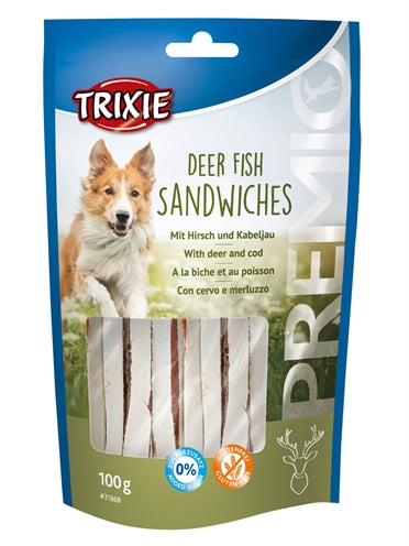 Trixie Premio Deer Fish Sandwiches 100 GR Default Title