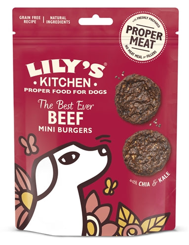Lily's Kitchen Dog The Best Ever Beef Mini Burgers 70 GR Default Title
