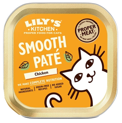 Lily's Kitchen Cat Smooth Pate Chicken 19X85 GR Default Title
