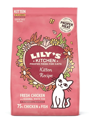 Lily's Kitchen Cat Kitten Chicken / White Fish 800 GR Default Title