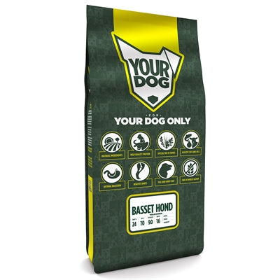 Yourdog Basset Hond Volwassen 12 KG Default Title