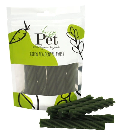 Veggie Pet Green Tea Dental Twist 100 GR Default Title