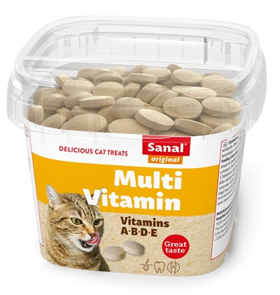 Sanal Cat Multi Vitamin Snacks Cup 100 GR Default Title