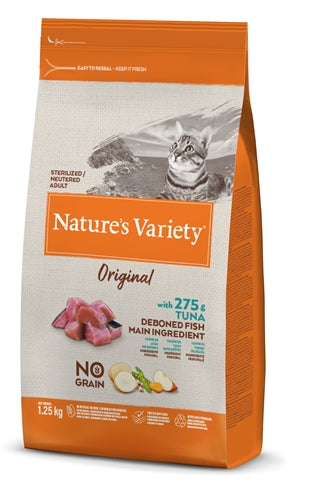 Natures Variety Original Sterilized Tuna No Grain 1,25 KG Default Title