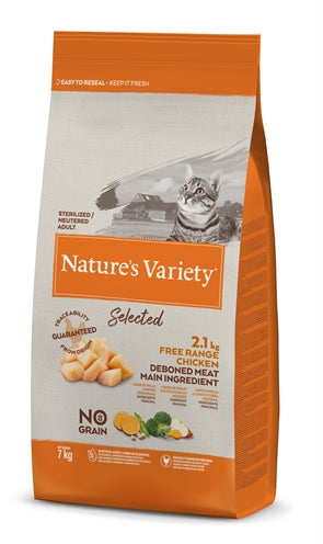 Natures Variety Selected Sterilized Free Range Chicken 7 KG (408094)