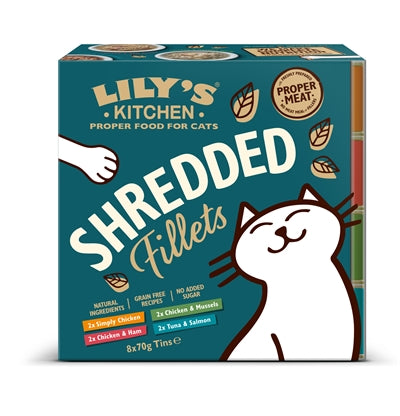 Lily's Kitchen Shredded Fillets Multipack 8X70 GR Default Title