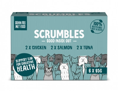 Scrumbles Complete Cat Wet Variety Pack 6X85 GR Default Title