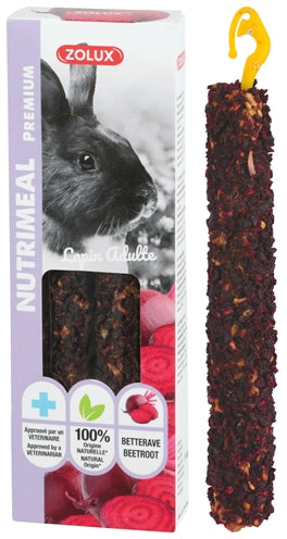 Zolux Nutrimeal Stick Konijn Rode Biet 115 GR 2 ST Default Title