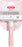 Zolux Anah Slickerborstel Intrekbaar Roze / Wit M 9X5X17,5 CM (411682)