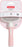 Zolux Anah Slickerborstel Soft Intrekbaar Roze / Wit 10X5,5X18 CM (411684)