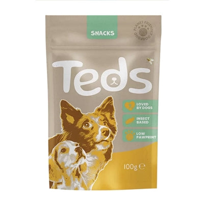 Teds Insect Based Snack Semi-Moist 100 GR Default Title