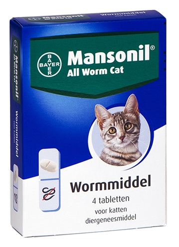 Mansonil Kat All Worm Tabletten 4 ST (53320)