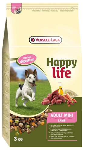 Versele-Laga Happy Life Adult Mini Lamb 3 KG Default Title