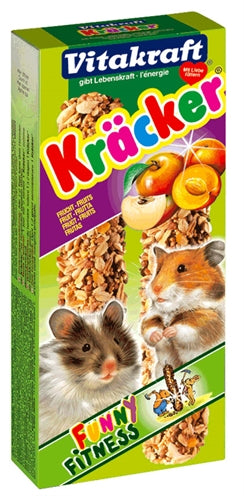 Vitakraft Hamster Kracker Fruit 2 IN 1 Default Title